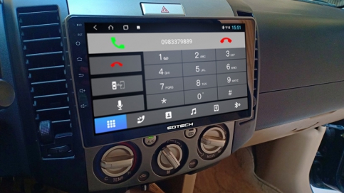 Màn hình DVD Android xe Ford Everest 2006 - 2015 | Gotech GT6 New